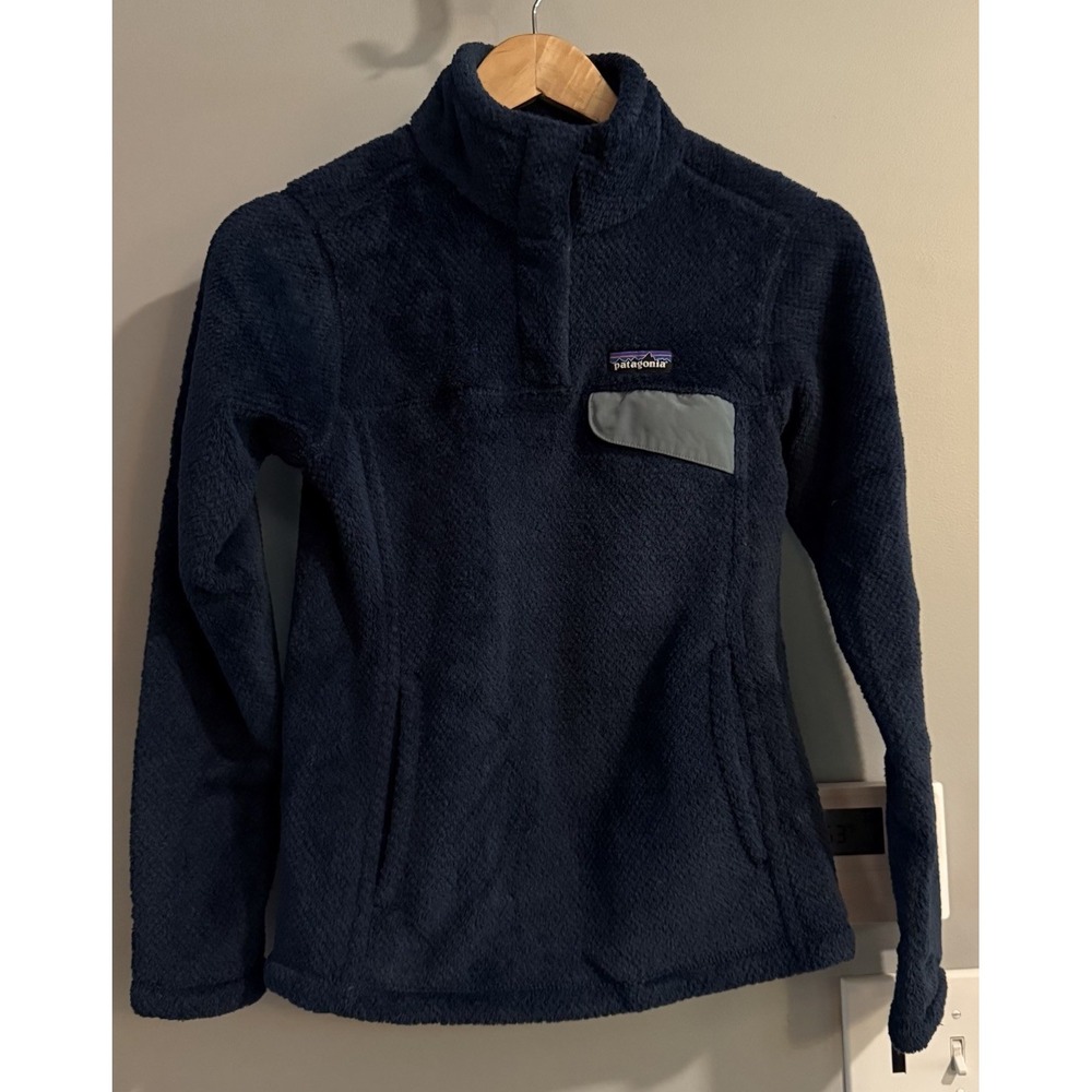 Patagonia Sweater Re Tool T Snap‎ Fleece Pullover Polartec Mock Neck